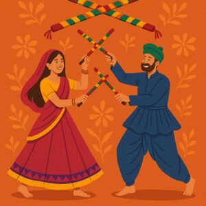 Dandiya Ticket With Refreshments - Ages 8 and up