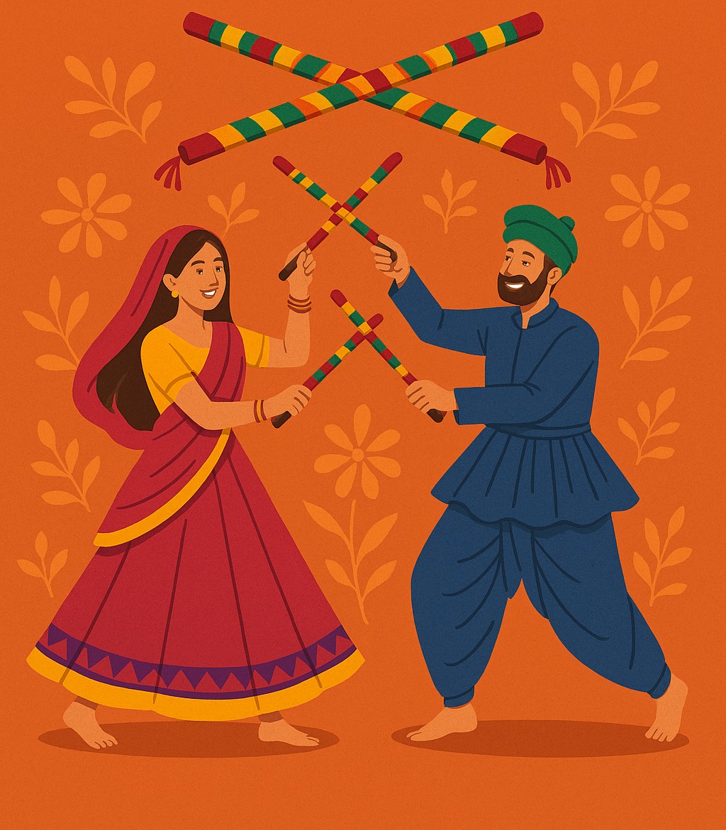 Dandiya Ticket With Refreshments - Ages 8 and up